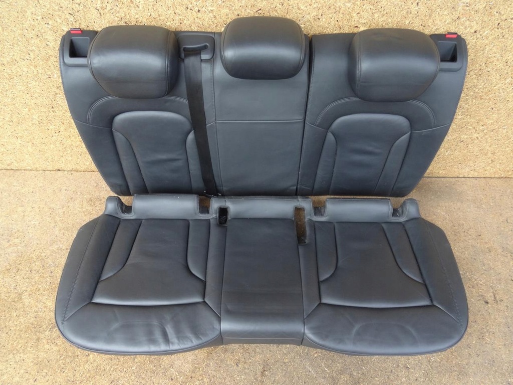 фото №14, Audi q3 8u s-line 11-18 обивка сиденья полная кожа заднее сиденье спинка комплект