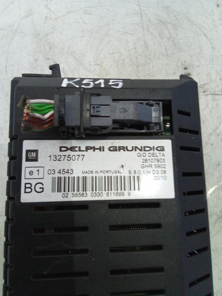 фото №4, K515 дисплей opel zafira b 13275077