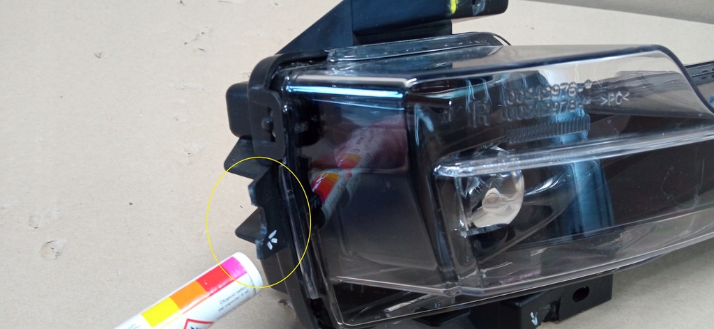 фото №8, Tesla model 3 y lift 20- протитуманна фара drl правий лампа права 1507933-00-c