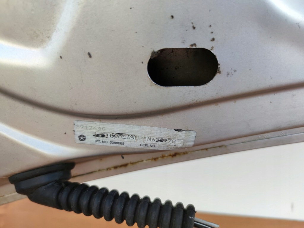 фото №6, Chrysler sebring ii sedan крышка багажника багажника задняя