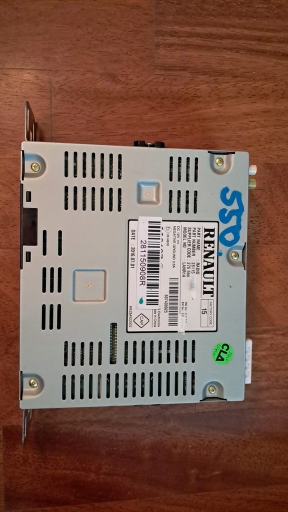 фото №1, Renault scenic iv радіо 281150908r