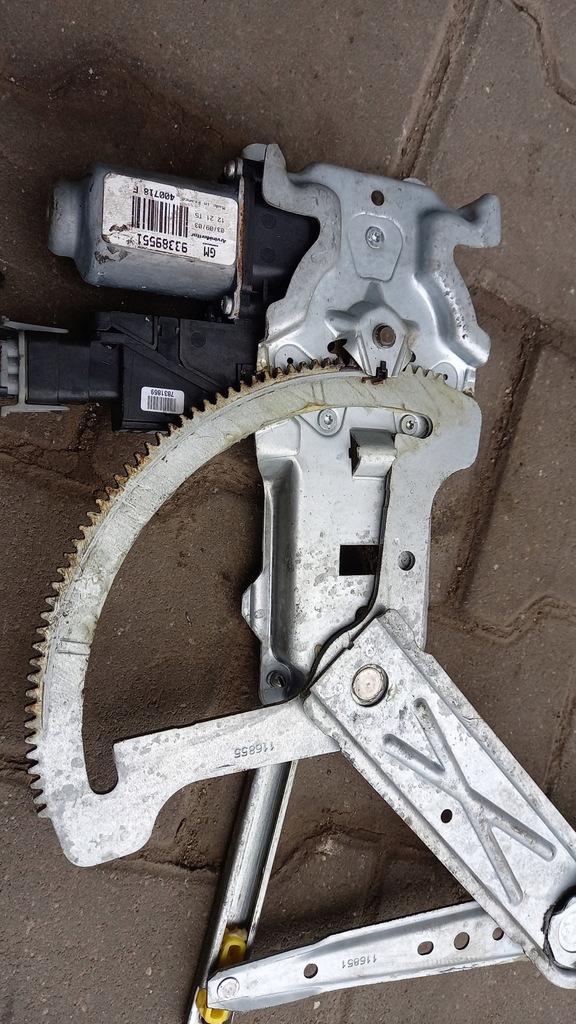 фото №4, Подъемник левый перед opel meriva 03r 1.6b