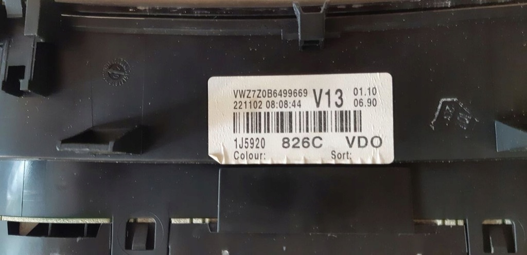 фото №9, Счетчик приборы vw golf iv 4 bora lift fl 1j5920826c пробег : 472673 km