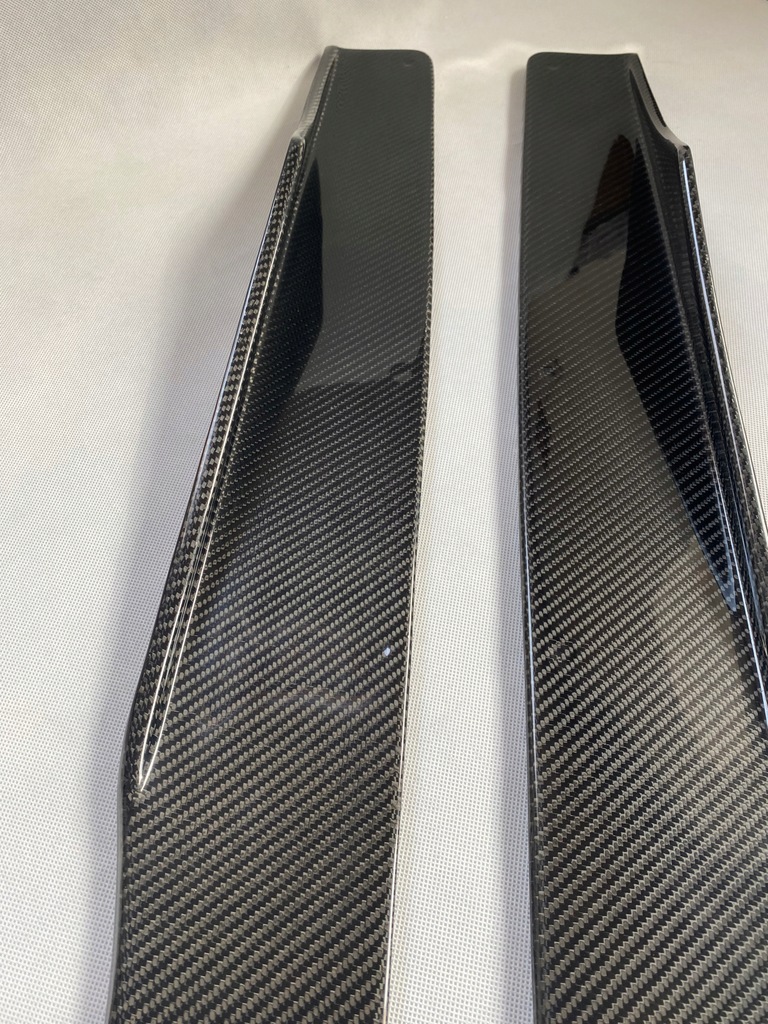 фото №9, Накладки накладки pod пороги bmw m2 m2c f87 карбон