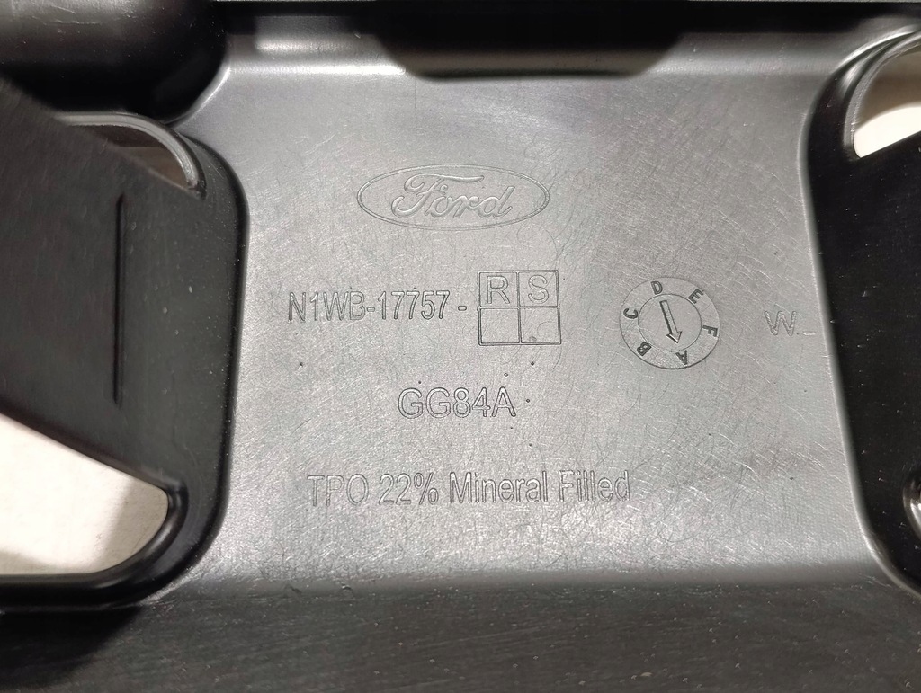 фото №9, Спойлер бампера перед ford ranger iv raptor 23- n1wb17757