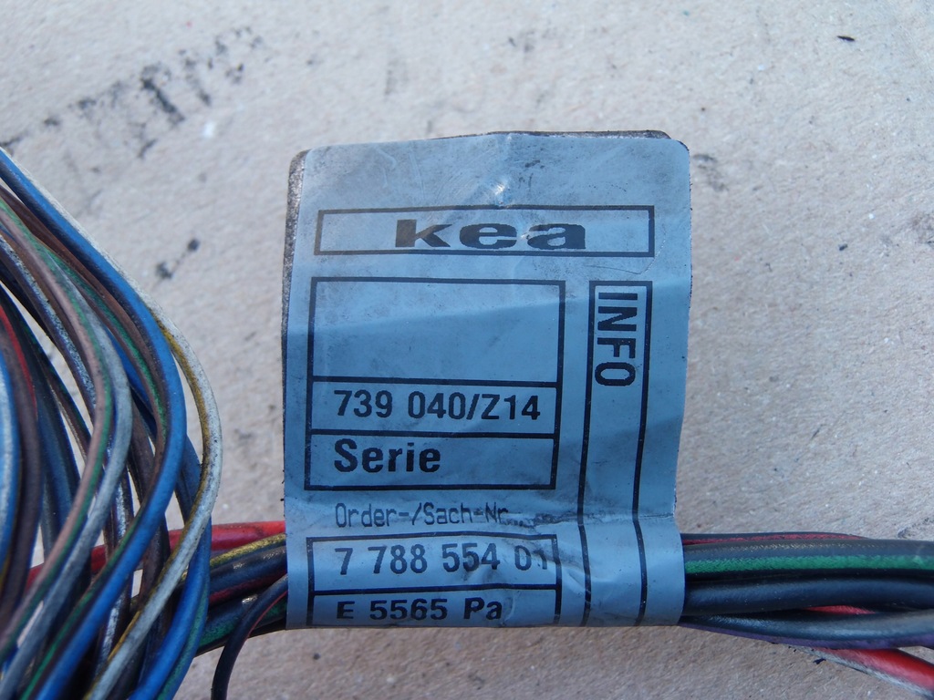 фото №4, Электропроводка жгут двигателя 778855401 land rover freelander i 2.0 td