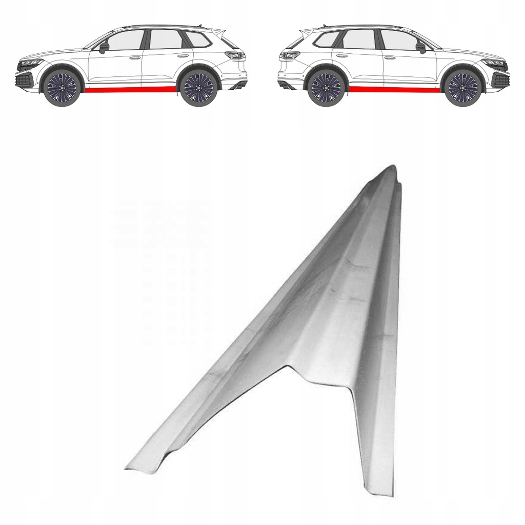 фото №1, Ремкомплект поріг mitsubishi eclipse 2d 91-95 l=p