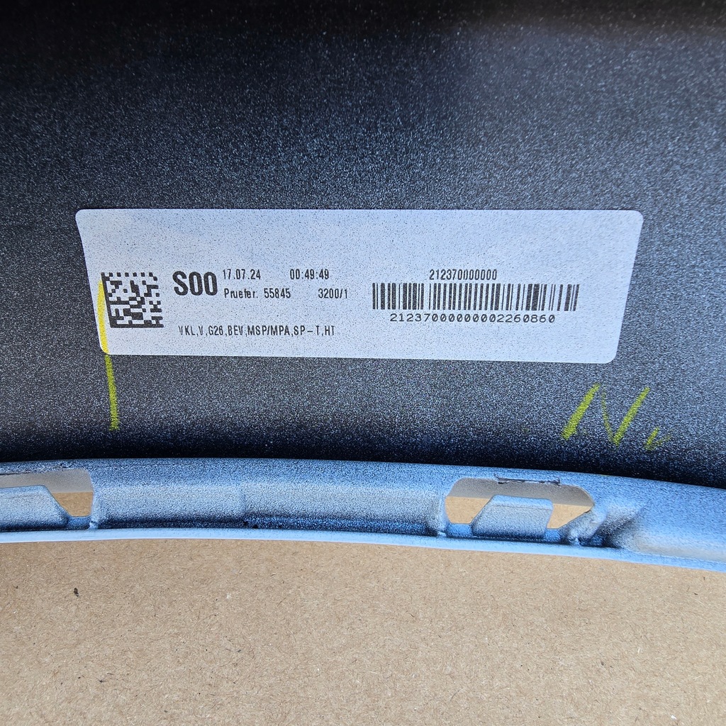 фото №13, Bmw 4 g26 m-pakiet бампер перед передний pdc