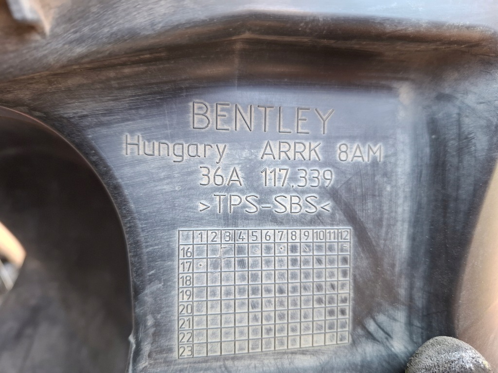 фото №6, Повітропровід повітря ліва bentley bentayga 17r