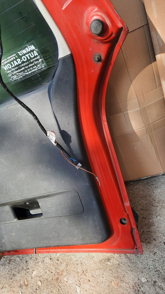 фото №13, Крышка багажника задняя opel zafira 99r