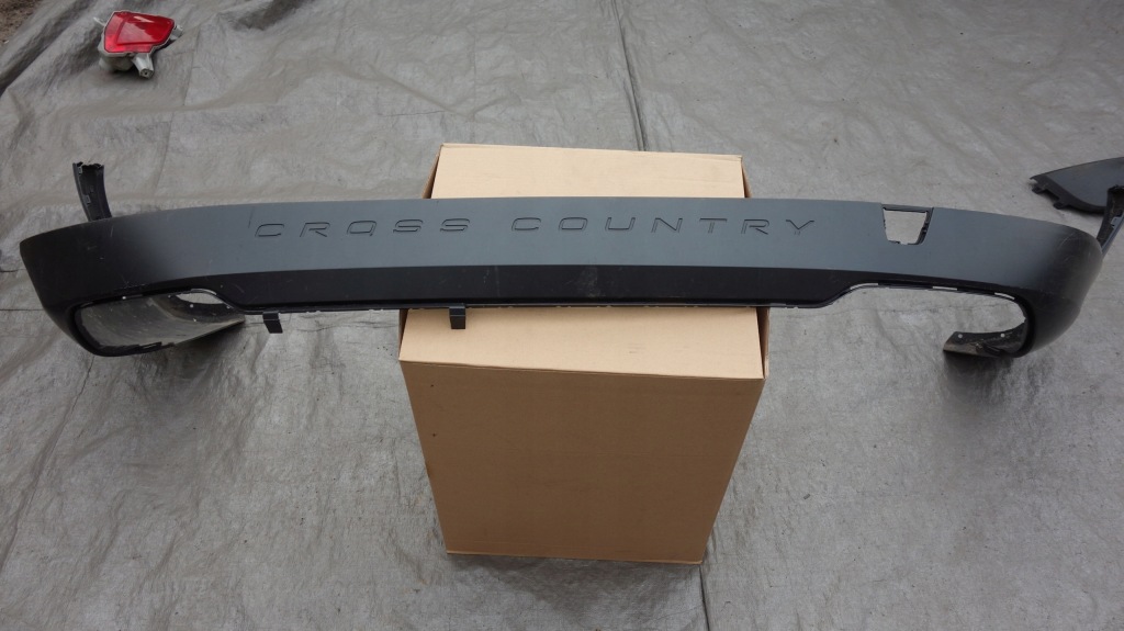 фото №1, Накладка спойлер бампер задняя volvo v90 cross country // 1176