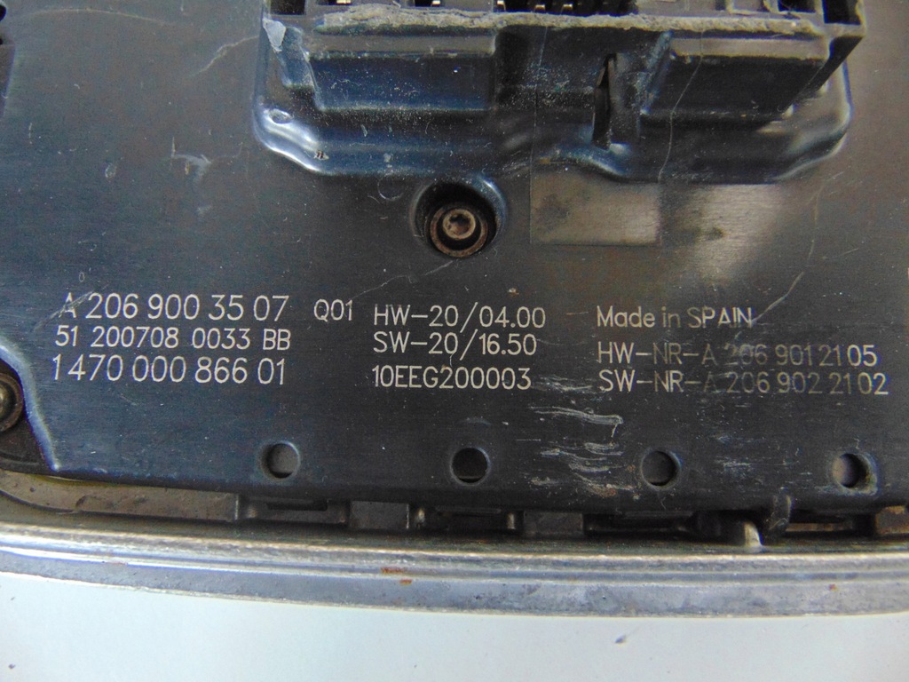 фото №5, Преобразователь модуль led mercedes w206 a2069003507