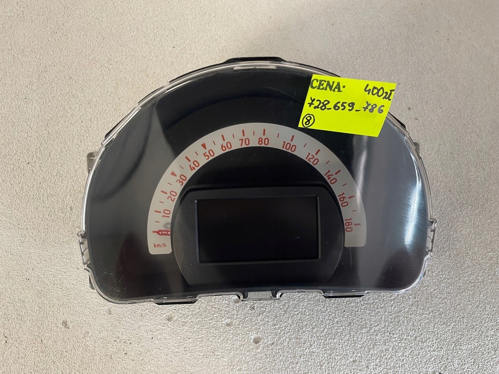 фото №1, Smart forfour ii счетчик приборная панель 248213569r