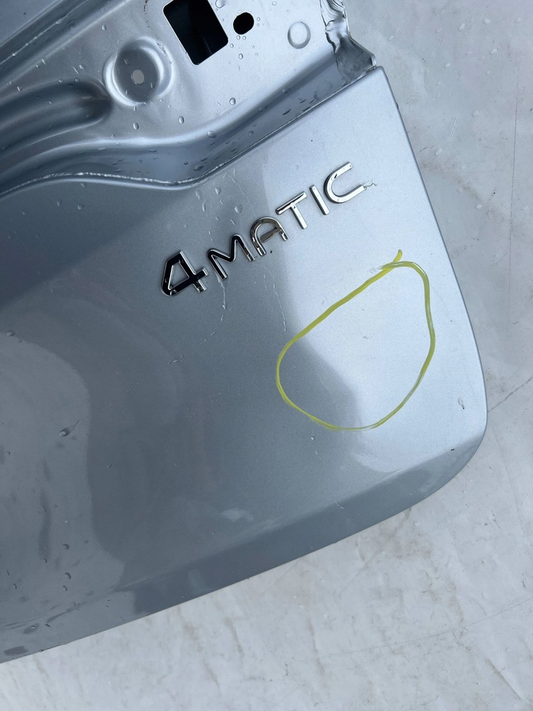 фото №9, Крышка багажника задняя mercedes eqc w293 задняя