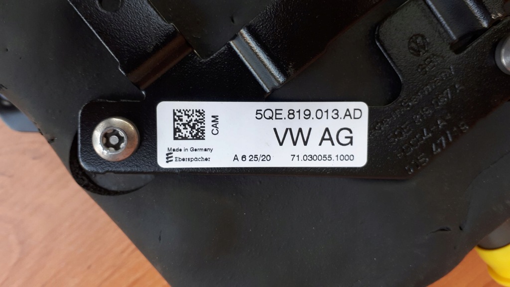 фото №9, Теплообменник тепла vw e-golf 5qe819013ad 12e963231g