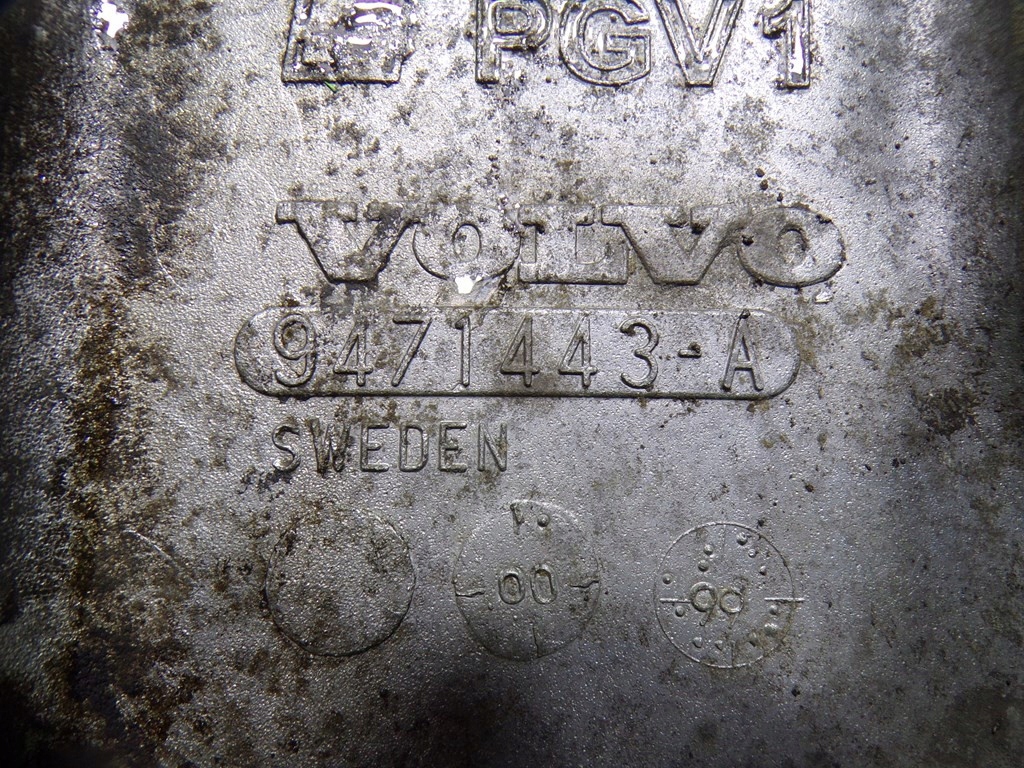 Volvo s60 s80 t9 2.9 2.4 бензин піддон піддон масляна - 9471443-a Зі Шроту