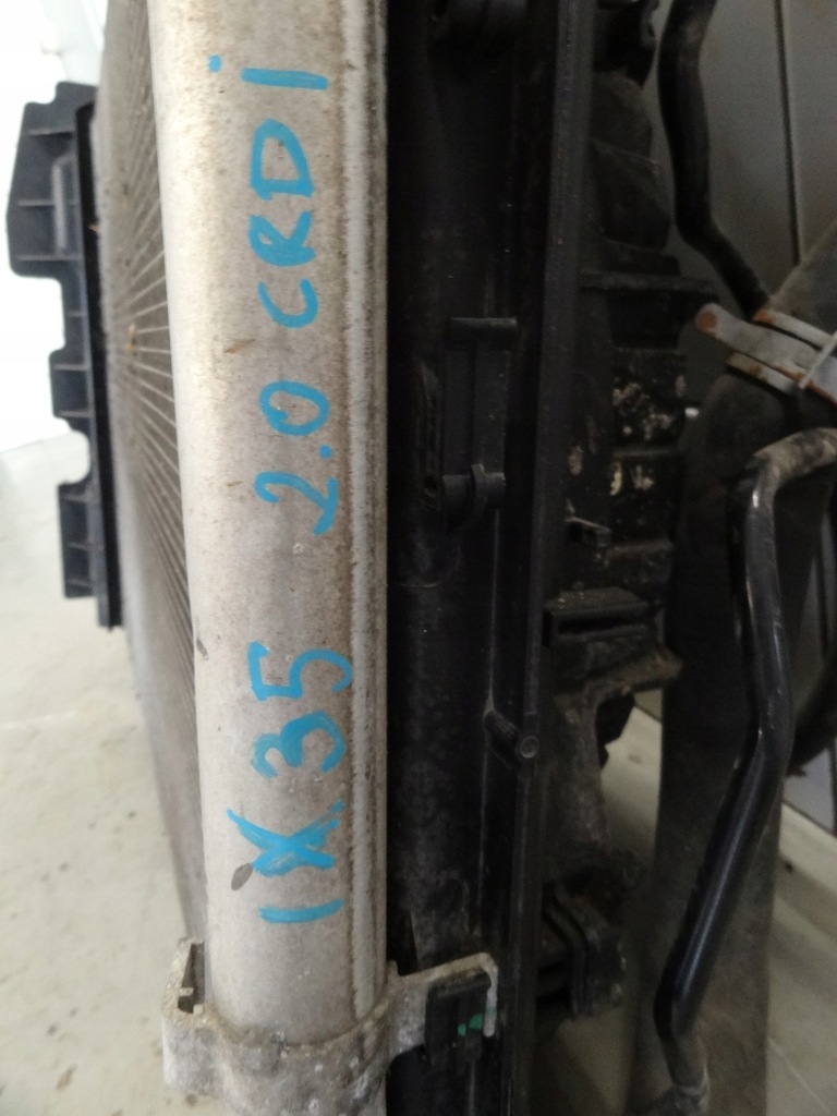 фото №3, Комплект радіатор hyundai ix35 2.0 crdi автоматична коробка передач 184 km lift