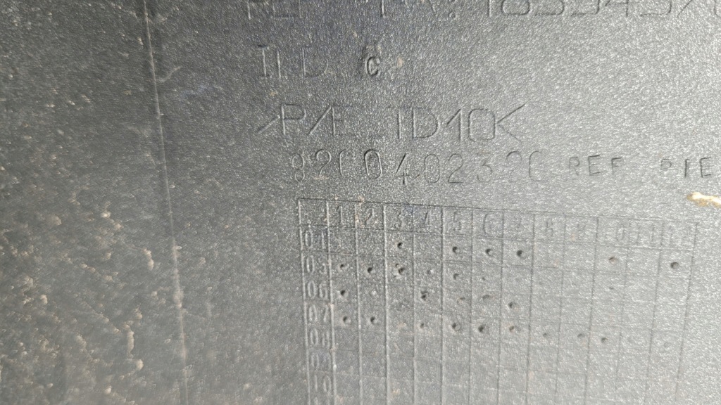 Бампер задний задний renault clio 3 hb 2005-09 8200402320 Оригинал