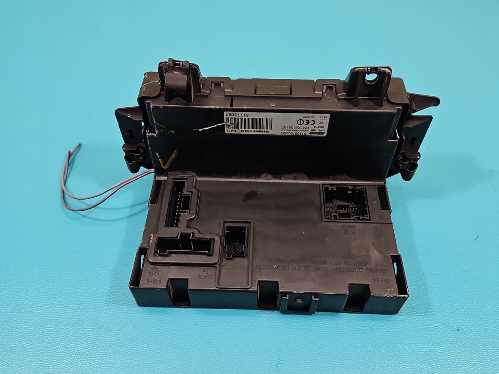 фото №7, Бортовой компьютер блок управления двигателя 51775008 набор fiat panda ii 1.3 jtd