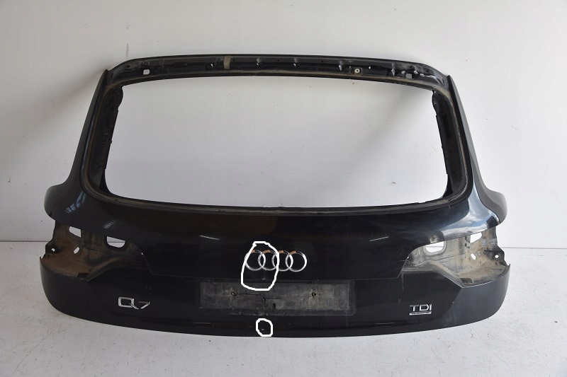 фото №1, Audi q7 lift кришка багажника задня