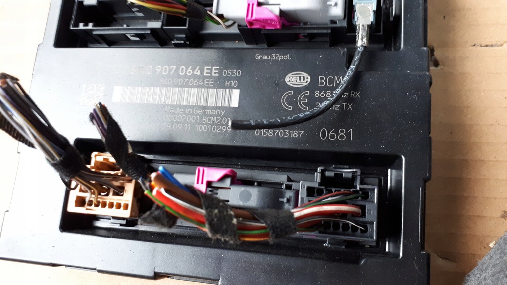 фото №5, S5 lift 8t s4 b8 модуль блок управления комфорта 8k0907064ee