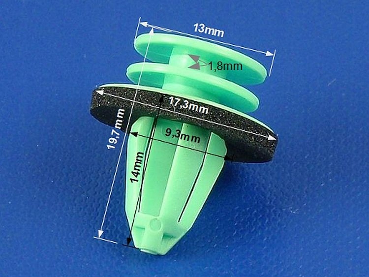 фото №2, 10x renault espace 4 vel satis skoda octavia 2 fabia roomster клипса дверь