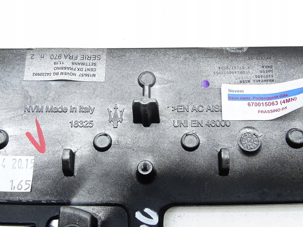 фото №10, Tuenl средний dekor панель maserati ghibli iii m157 670015063