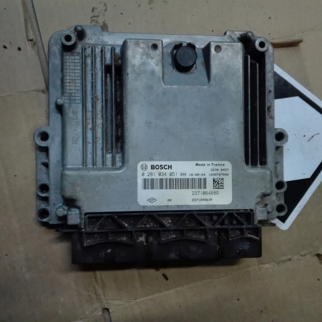 фото №1, Renault scenic iv 4 блок управления бортовой компьютер двигателя 1,6