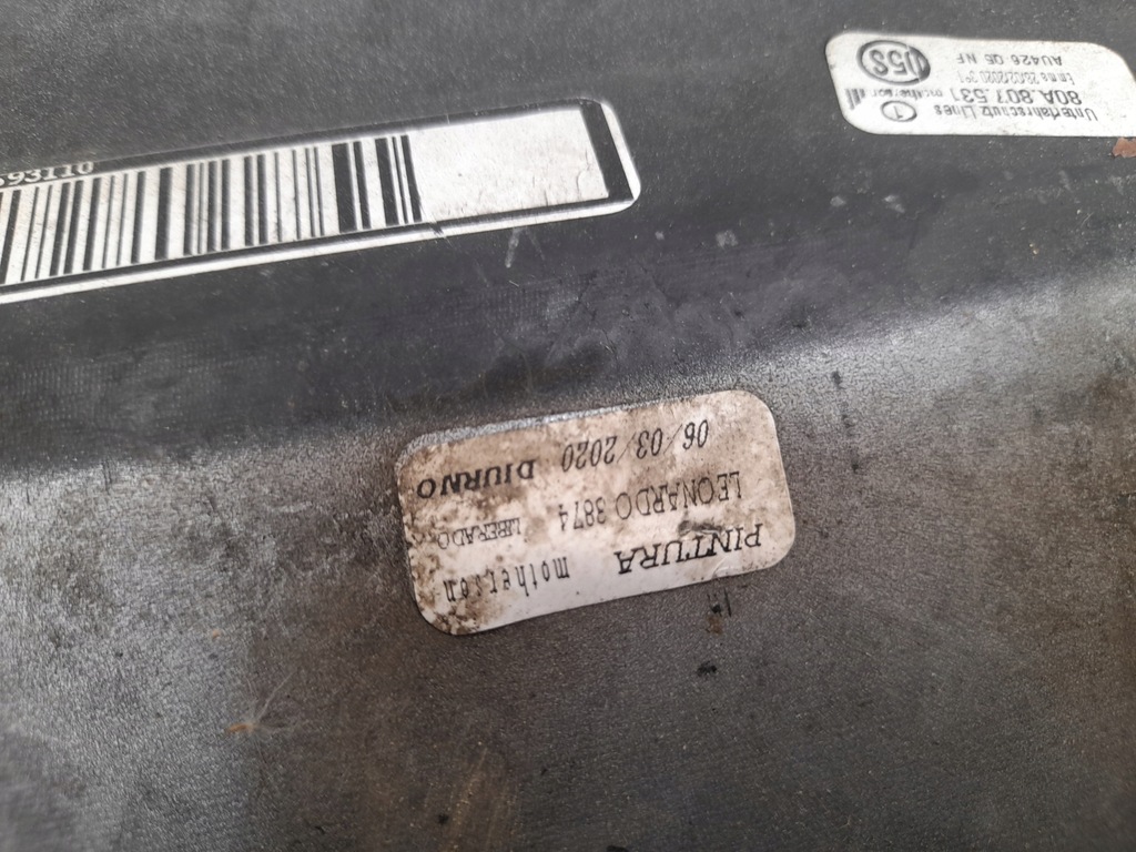 фото №14, Audi q5 ii 17-24 нижній спойлер бампера перед 80a807531 usa