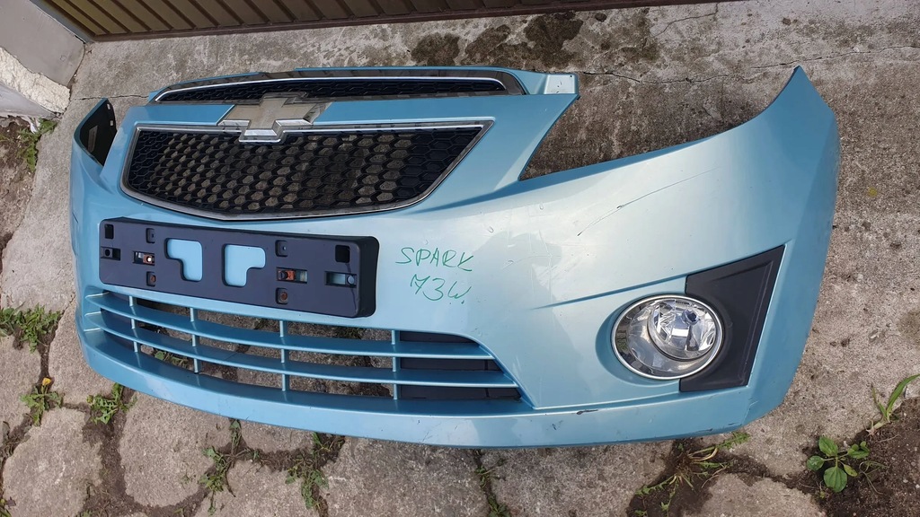 фото №7, Chevrolet spark m300 09-12 бампер передний перед $