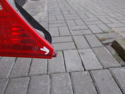 Mercedes cls w219 фара левая задняя led оригинал Недорого