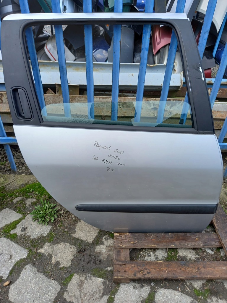 фото №6, Двері задня праве eu peugeot 206 03r. fl kombi ezr