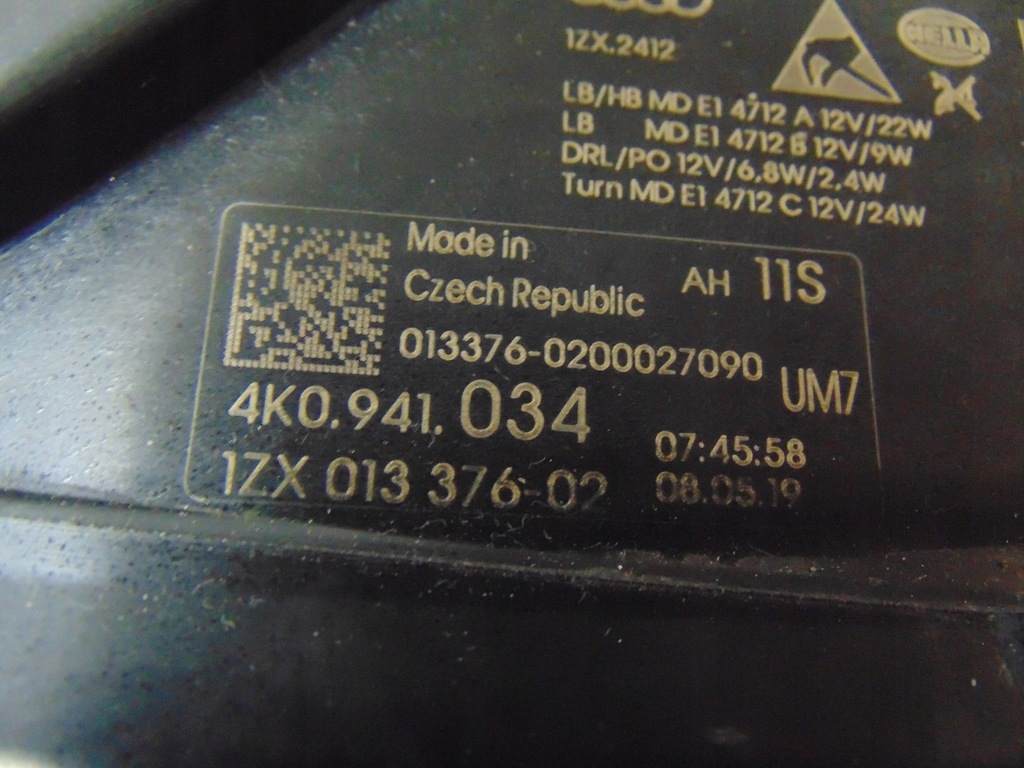 фото №16, Лампа права перед audi a6 c8 full led 4k0941034 оригінал europa