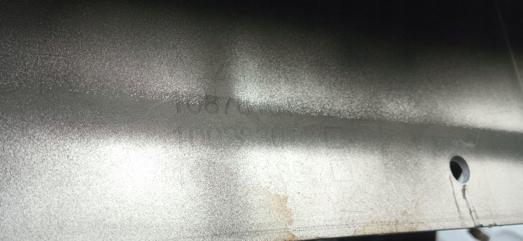 Mg hs рестайлинг  22- накладка спойлер нижний бампера перед 10878161 в Украине