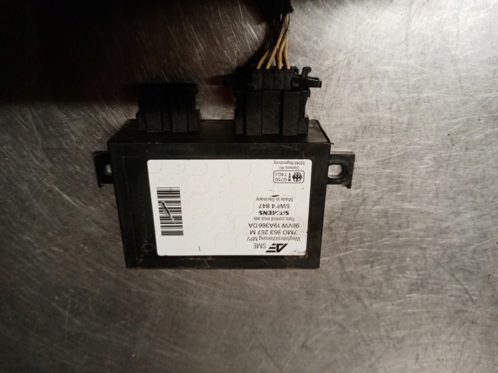 фото №1, Модуль иммобилайзер sharan galaxy alhambra 7m0953257m