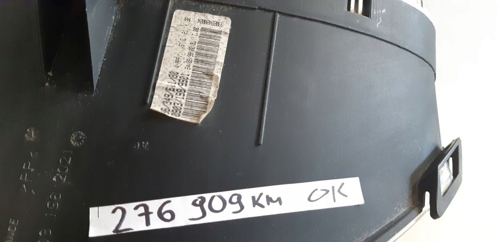 фото №7, Счетчик приборы peugeot 206 98-2001 dwie разъёмы 9634961180 пробег: 276909