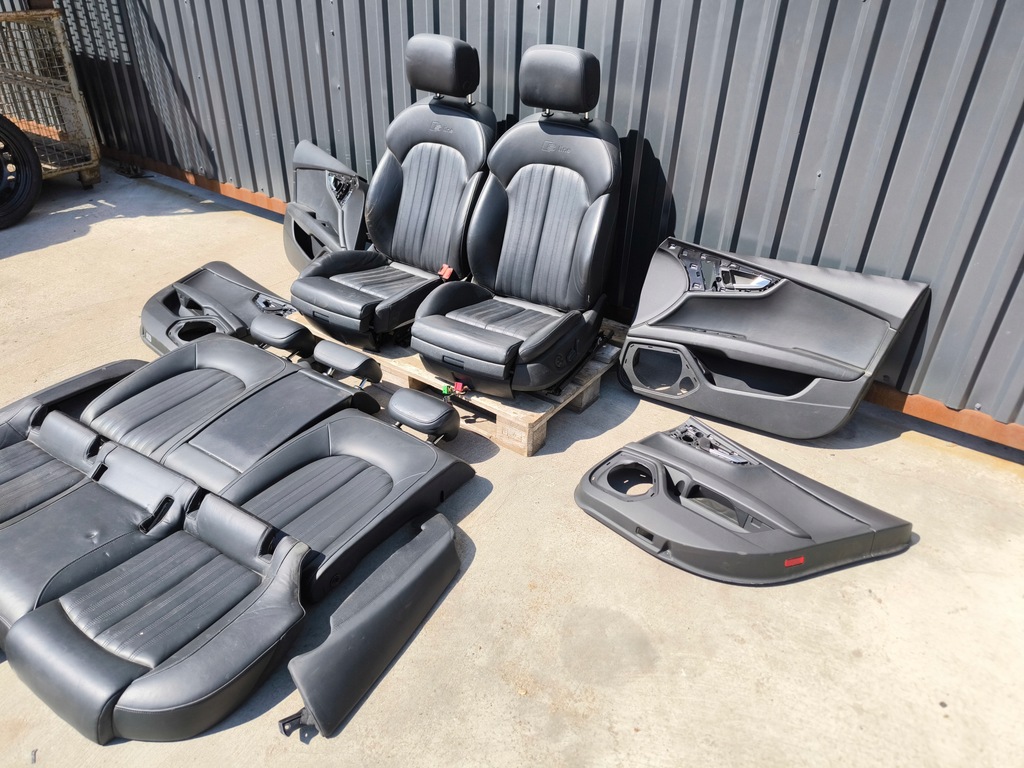 фото №14, Сиденье сиденья комплект s line audi a7 4g8 подогрев электрика 2010-2017 !!!