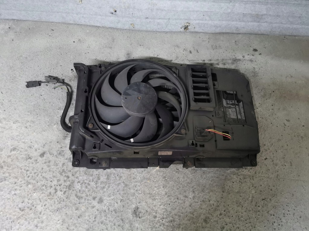 фото №8, Радиатор вентилятор citroen berlingo i 1.9d 96-10