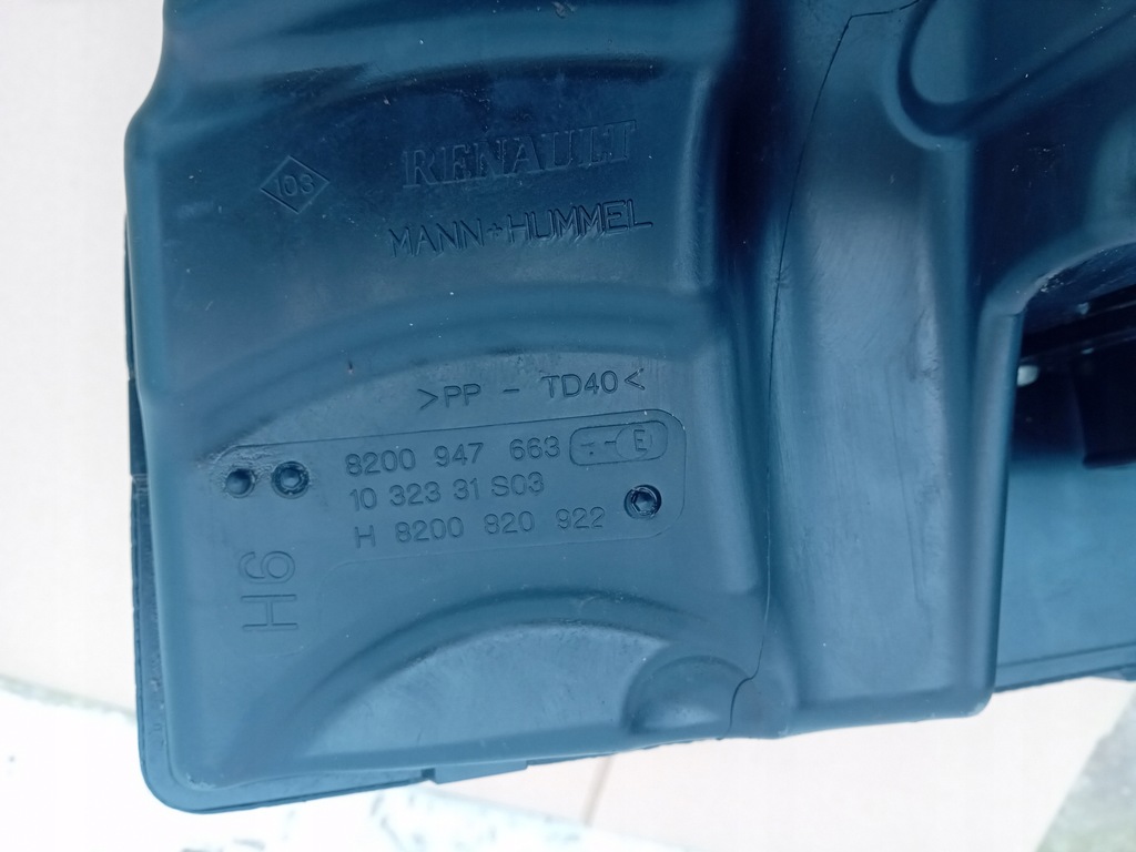 фото №4, Корпус фільтра повітря renault scenic iii dci