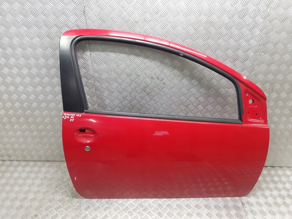 фото №1, Дверь правый перед 3d peugeot 107 kjm