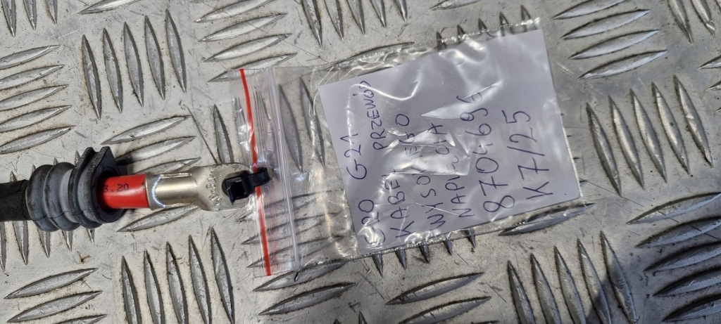 Bmw g20 g21 кабель шланг wysokiego напруги 8704696 Оригінал