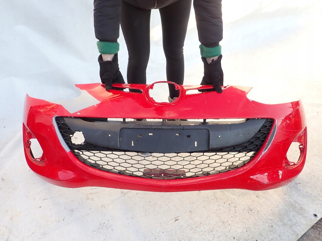 фото №1, Mazda 2 ii lift 10-14 бампер перед передній