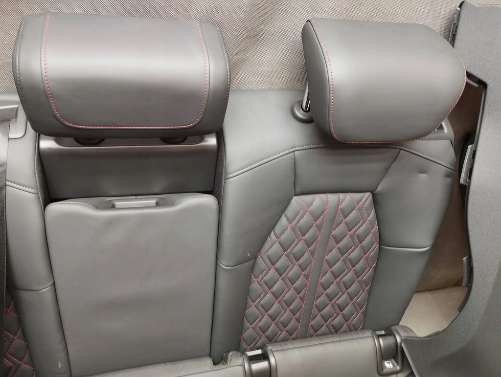 фото №13, Audi s3 a3 8y sportback сиденья обшивки сиденья czerwona nić подушки безопасности подогрев