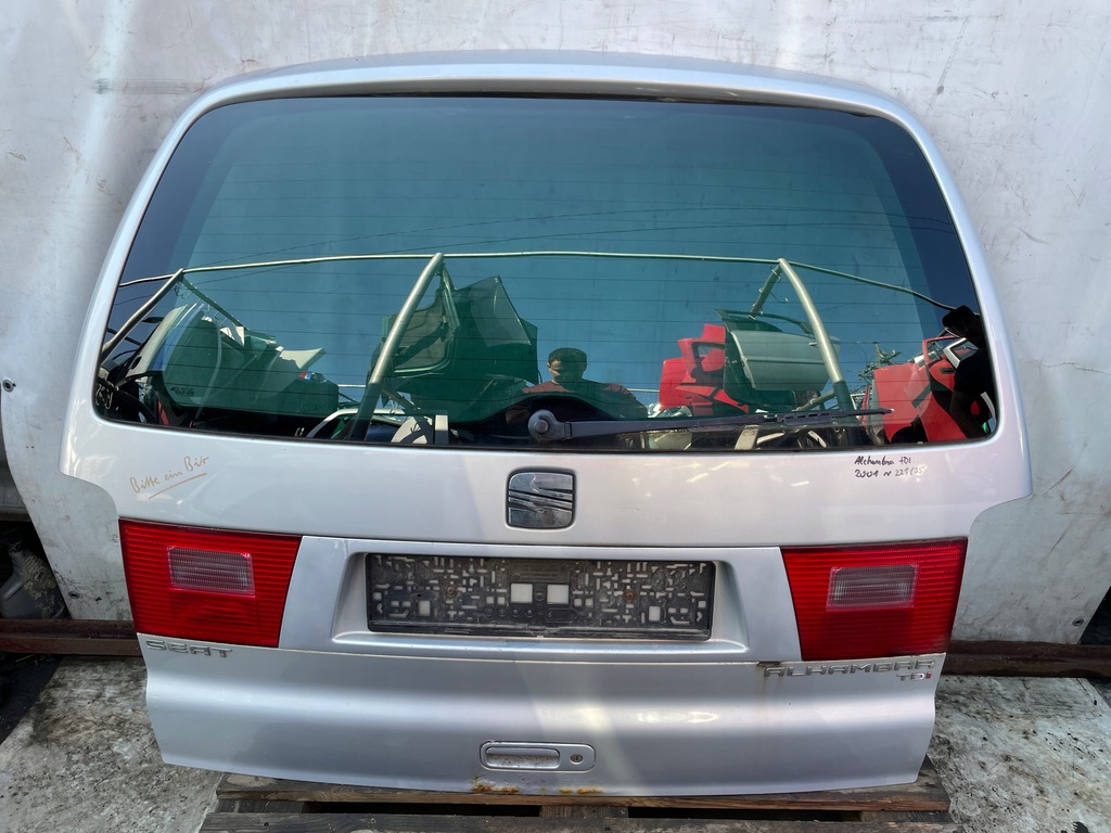 фото №1, Seat alhambra 1 i lift крышка багажника багажника задняя