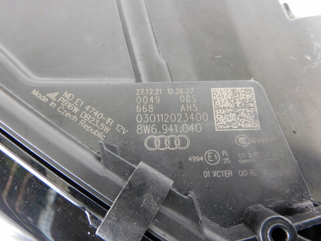 фото №14, Audi a5 8w6 lift f5 лампа права laser 8w6941086 комплектна