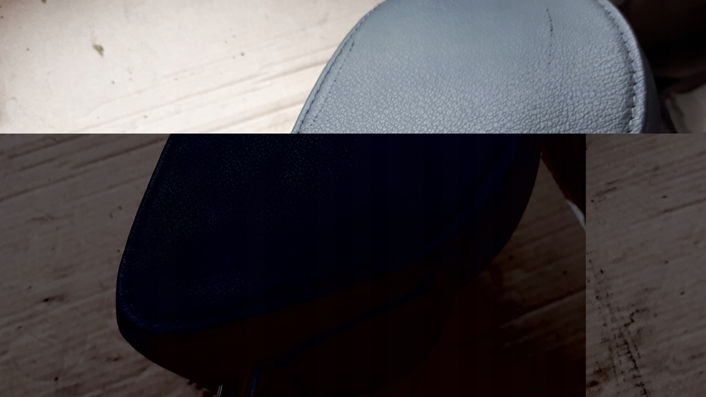 фото №6, A5 8t подголовник сиденье перед левый кожа чёрный