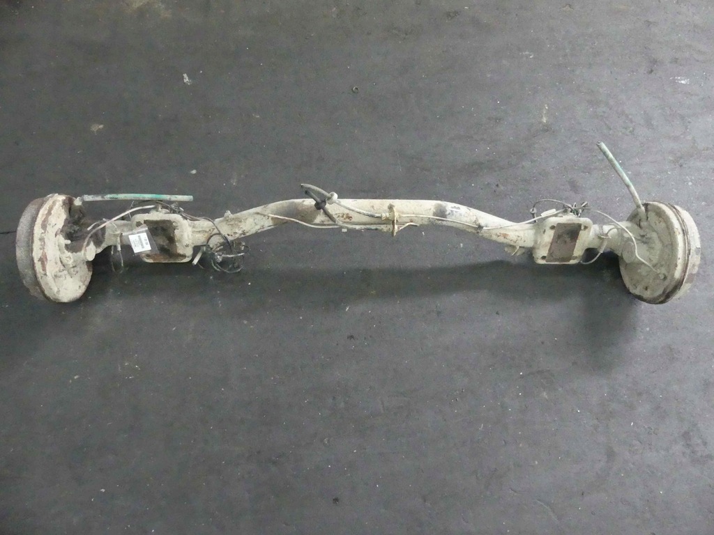 фото №1, Балка задняя oś задняя fiat doblo i abs тормозные барабаны