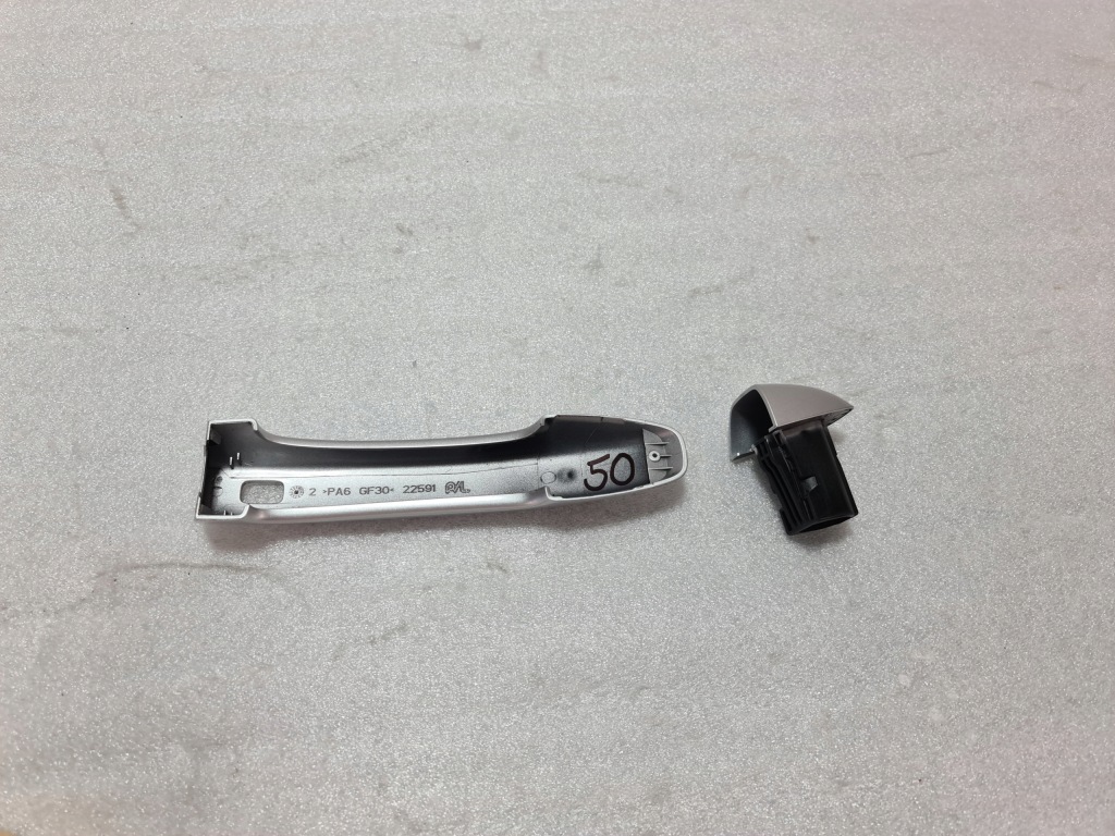 фото №3, Renault clio v накладка ручка зовнішньої двері правий перед права передня