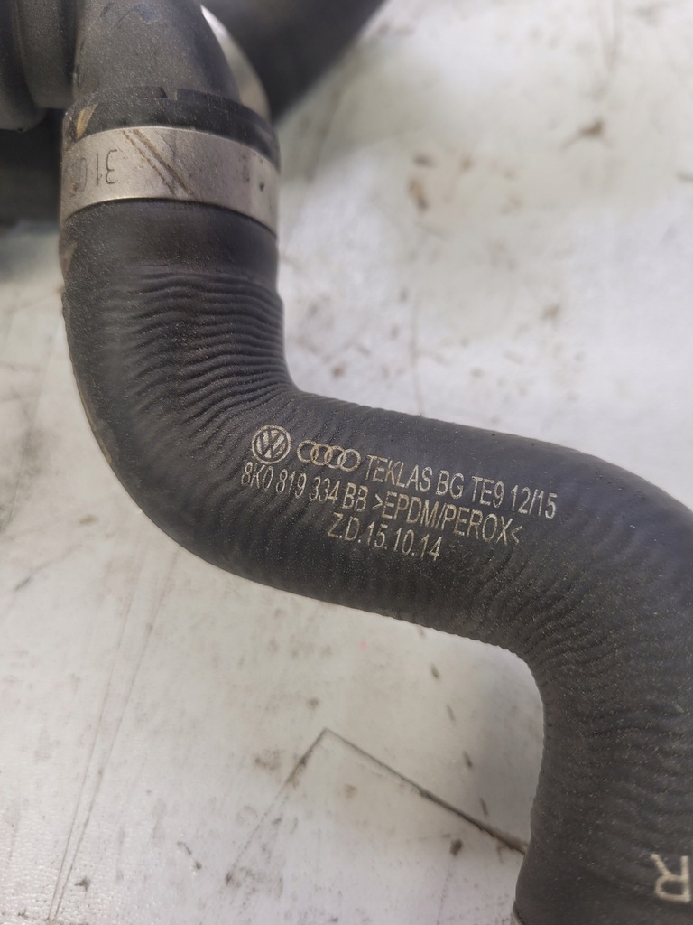 фото №6, Wąż труба wody audi a4 b8 a5 8t q5 8r 8k0819334bb
