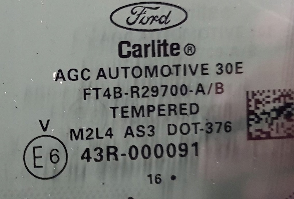 фото №16, Скло кузовна правий задня ford edge mk2 16r.